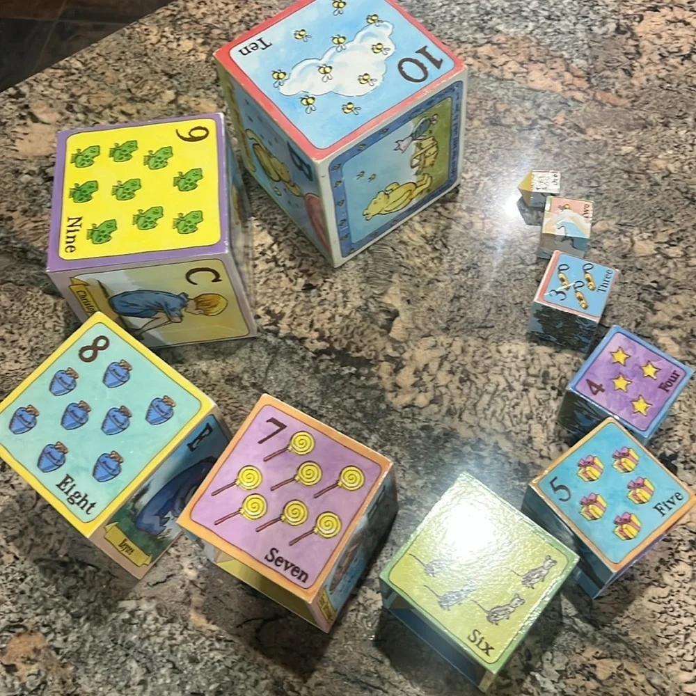 Winnie the Pooh Stacking Block Set for Kids